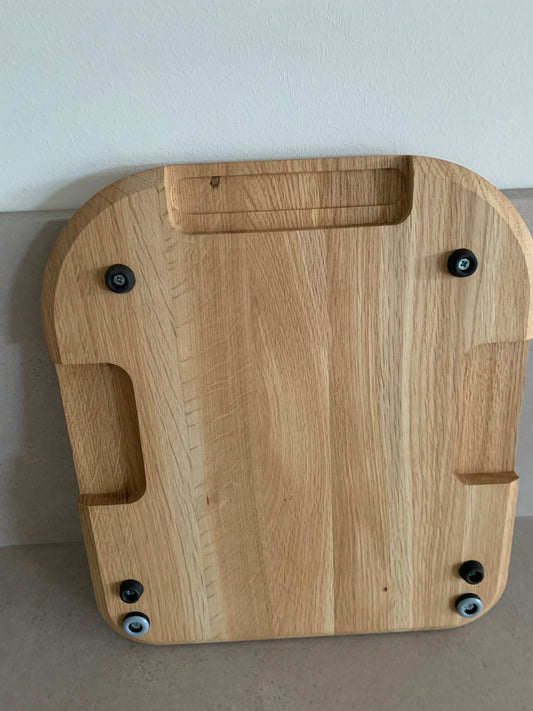 sliding board for Thermomix made of oak